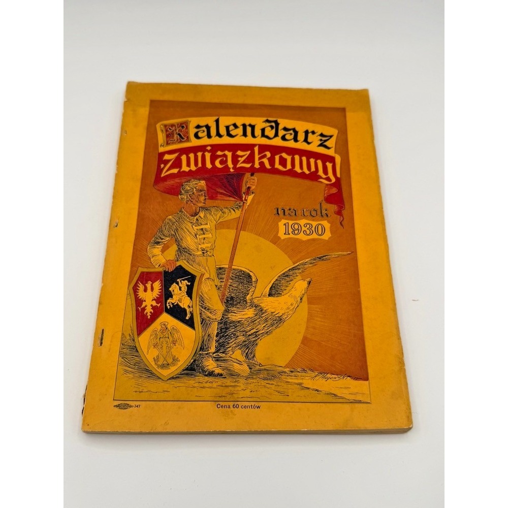 1930 Polish Calendar Booklet – Kalendarz Związkowy na Rok 1930 – Pre-WWII Poland